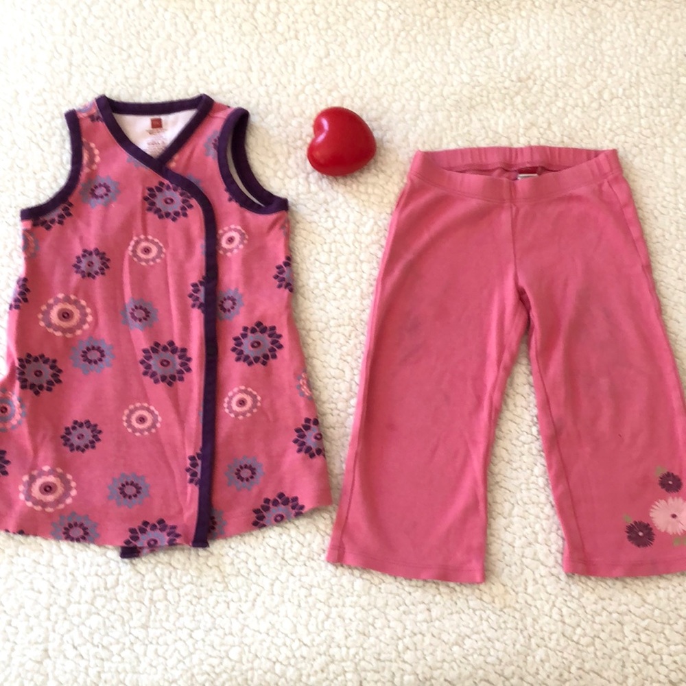 Tea Collection brand 2T top/bottom set